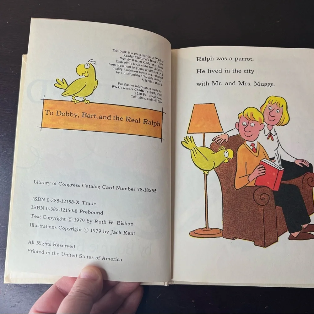 No One Noticed Ralph this vintage